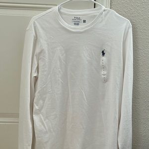 Polo Ralph Lauren long sleeve white shirt